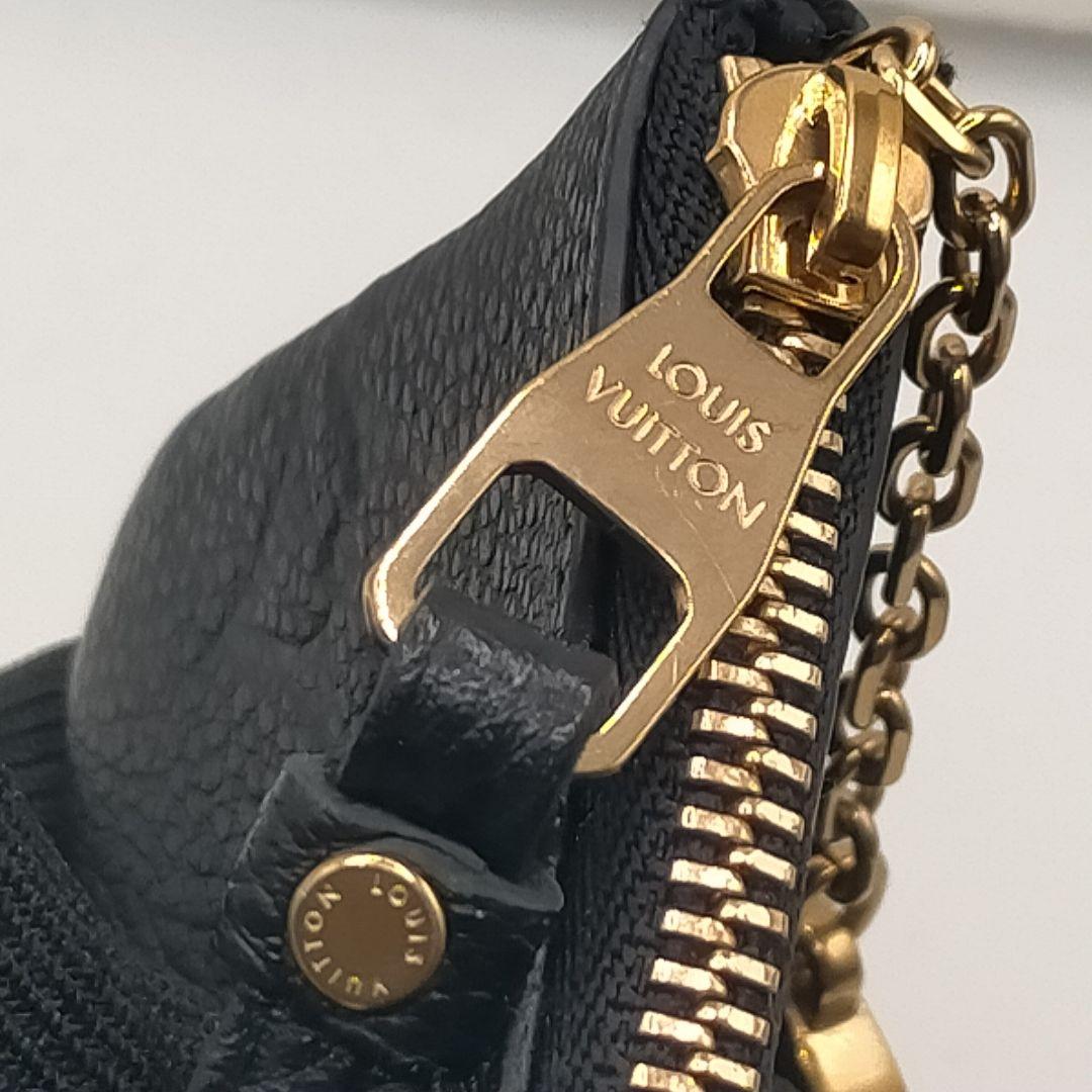 ルイヴィトン VUITTON　ポシェットクレ　アンプラント ケース 黒