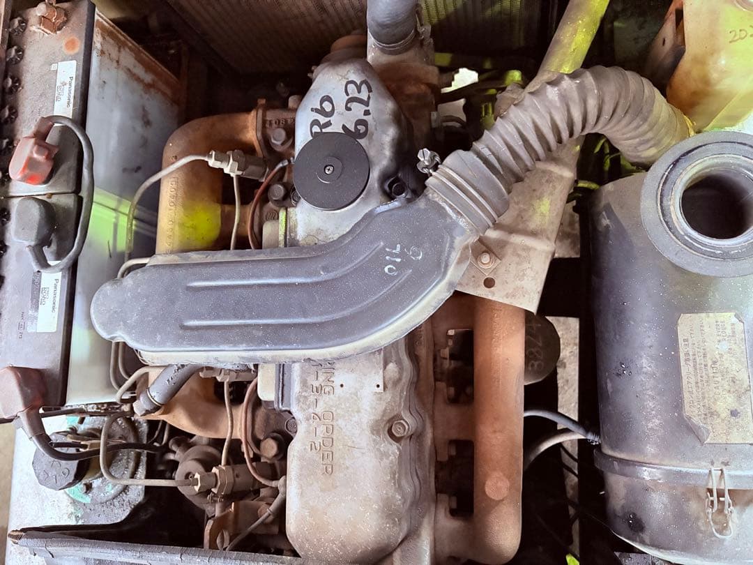 三菱 フォークリフト FD20 2トン ディーゼル MT 機関良 延長爪セット