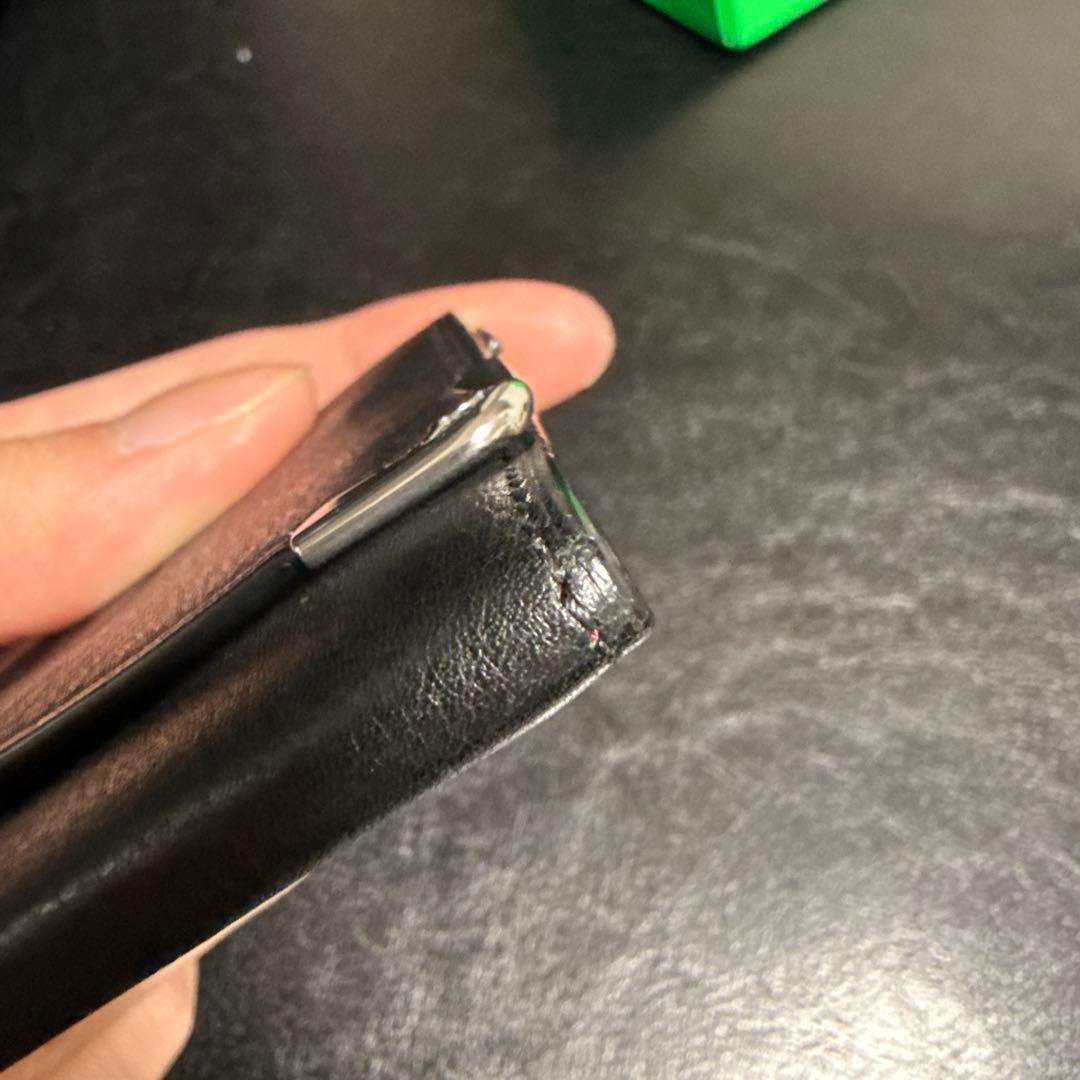 Cartier カルティエ ロゴエンボスレザーケース