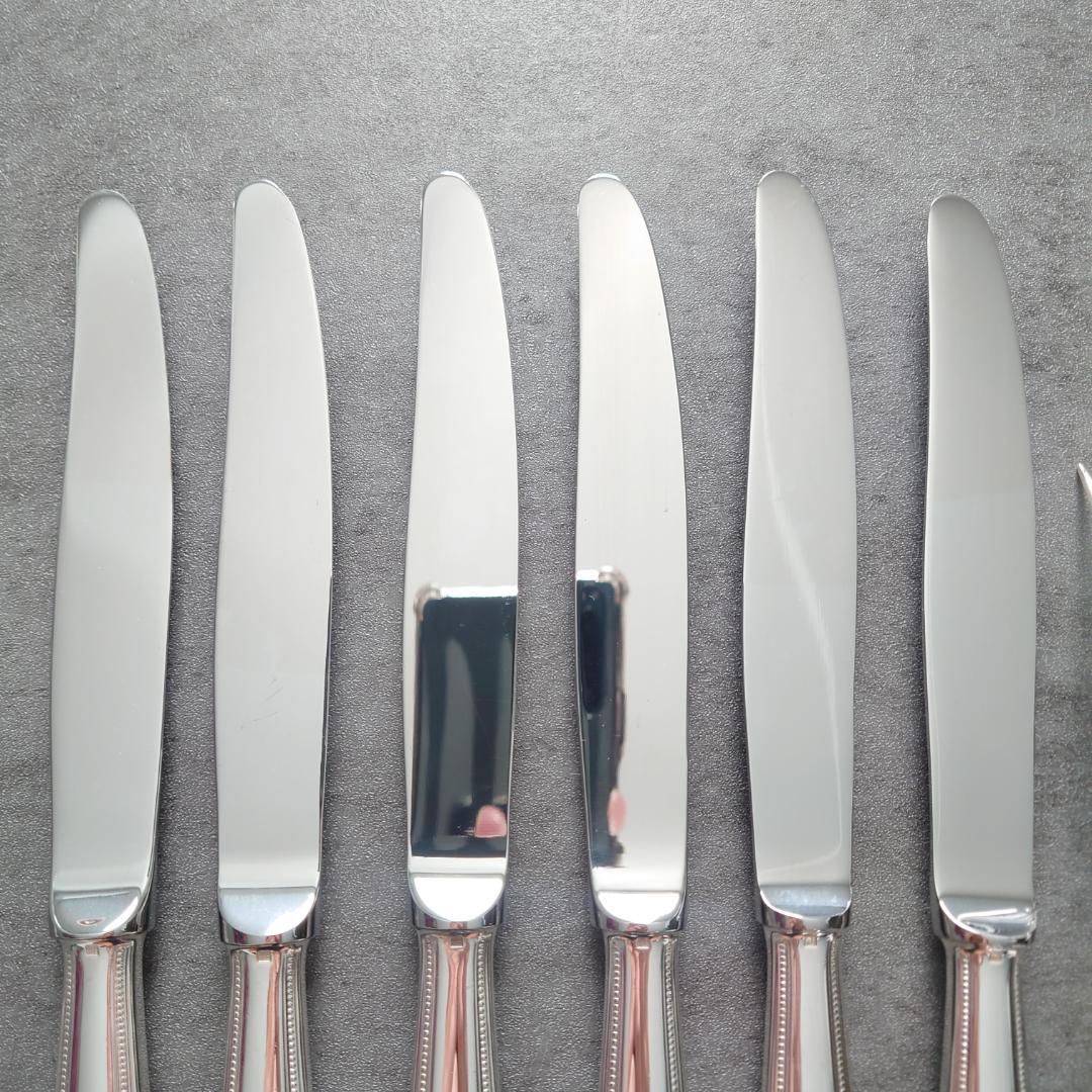 美品 クリストフル パール テーブルナイフ テーブルフォーク 12点