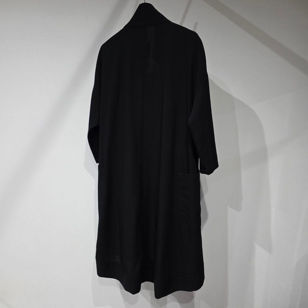 LIMI feu　リミフゥ　ロングジャケット　S　ブラック