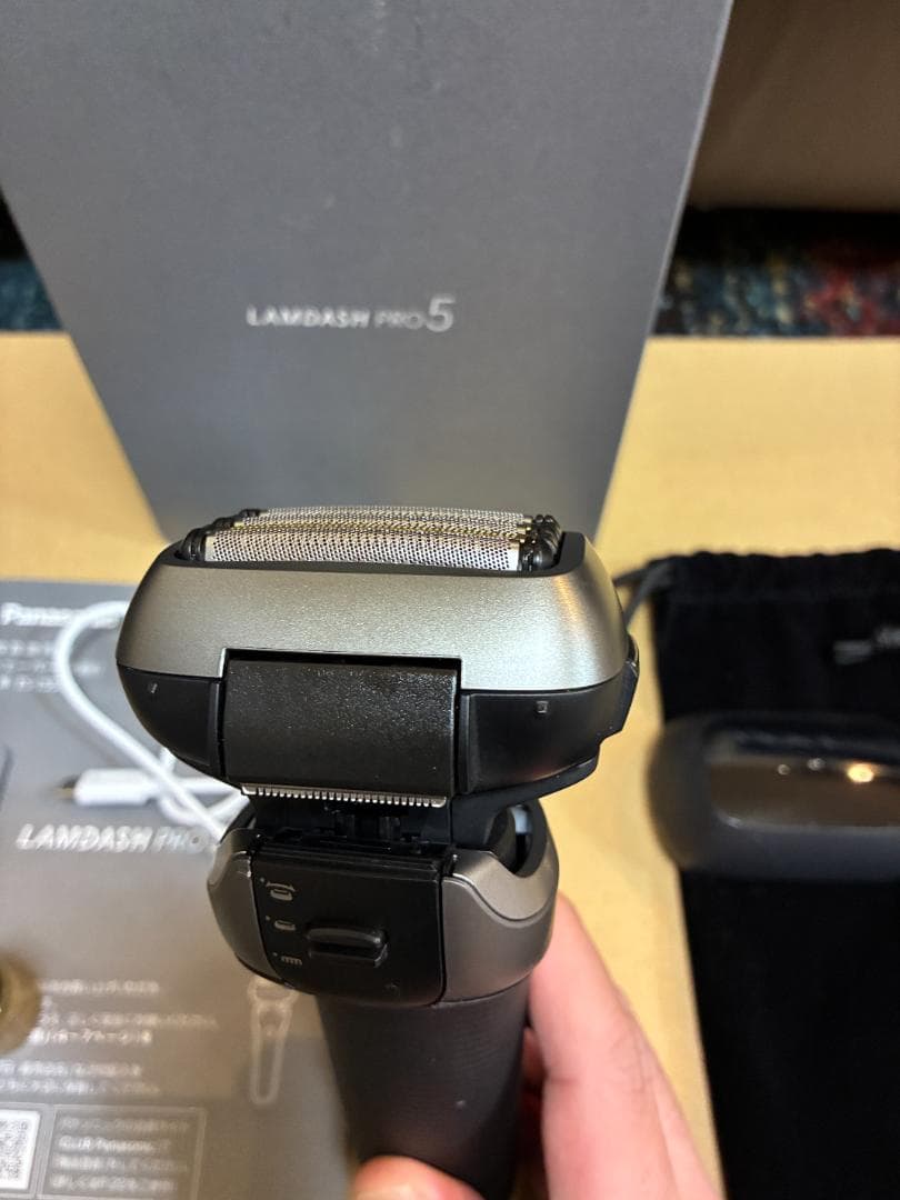 パナソニック　シェーバー　ES-L550U-S シルバー