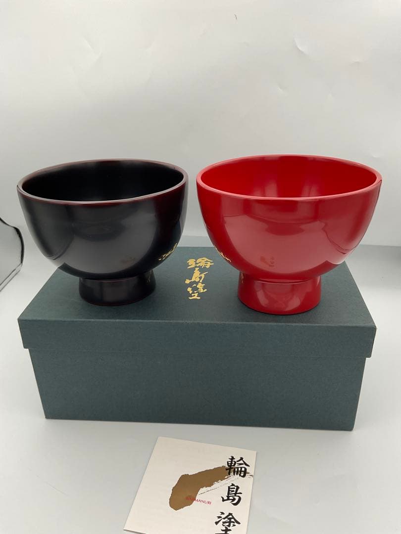 輪島塗 椀　合鹿椀