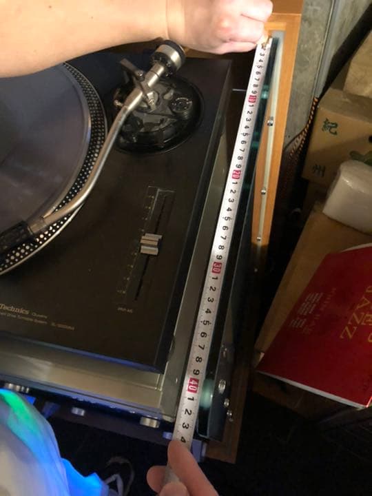 CDプレイヤー　レコード　棚　ラック特注品