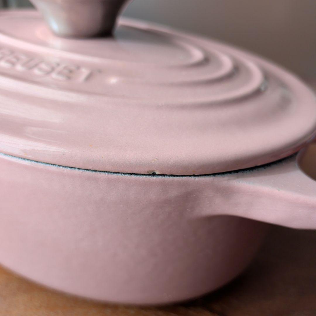 LE CREUSET ココットオーバル アンティークローズ 17cm 希少