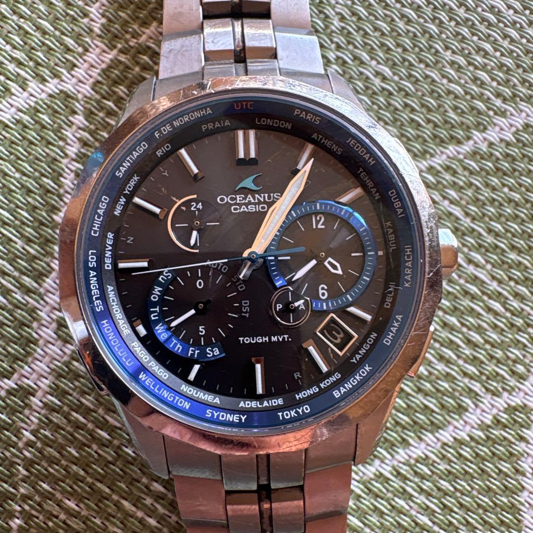 【要調整】カシオ CASIO OCW-S2400 オシアナス マンタ