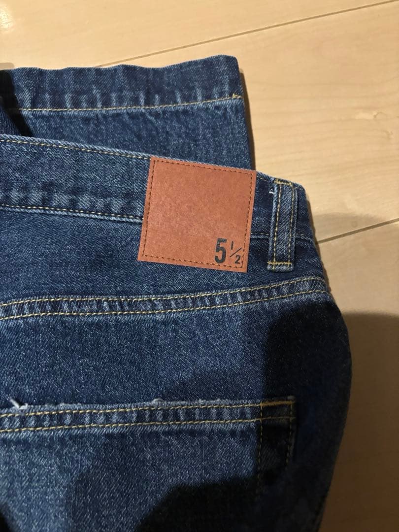 Spick&Span 51/2ファイブアンドハーフバギー デニム 29