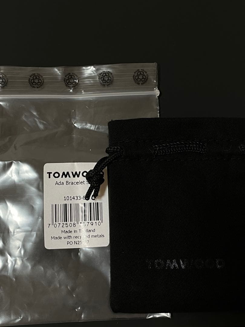 新品未使用‼️TOMWOOD シルバーチェーンブレスレット