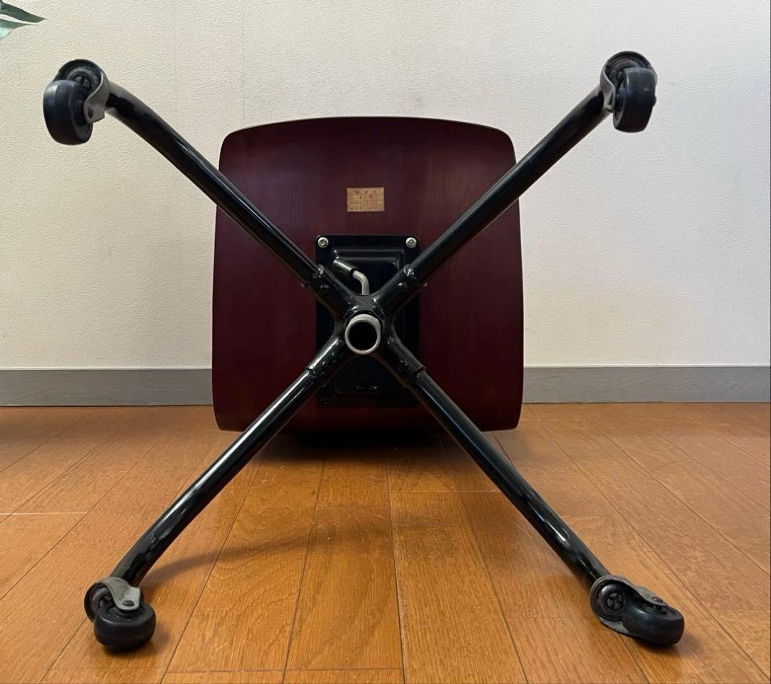 ヴィンテージ　ドイツ　パグホルツ　プライウッドチェア　ミッドセンチュリー　モダン