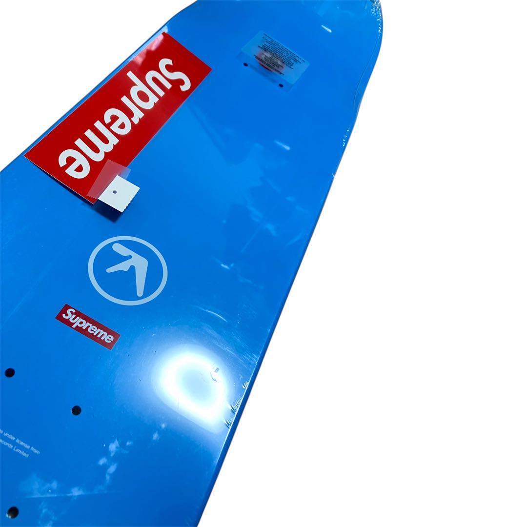 新品　未使用supreme aphex twin デッキ スケートボード　ブルー