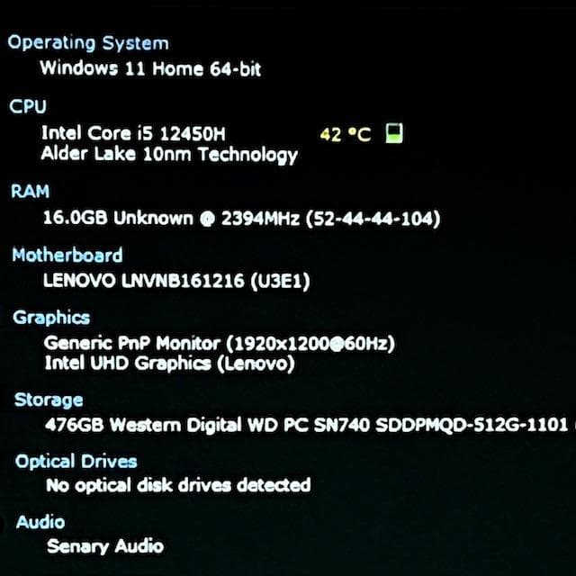 リア！IdeaPad Slim 5