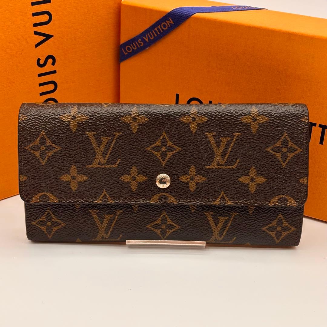 【鑑定済み】ルイヴィトン✨モノグラム ✨ポルトフォイユサラ 二つ折り財布