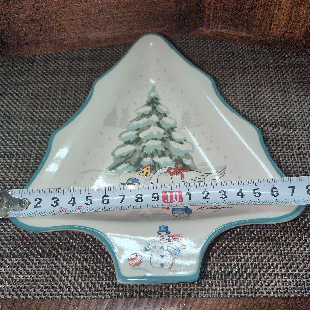 クリスマスツリー型皿 V. Kagan8枚セット