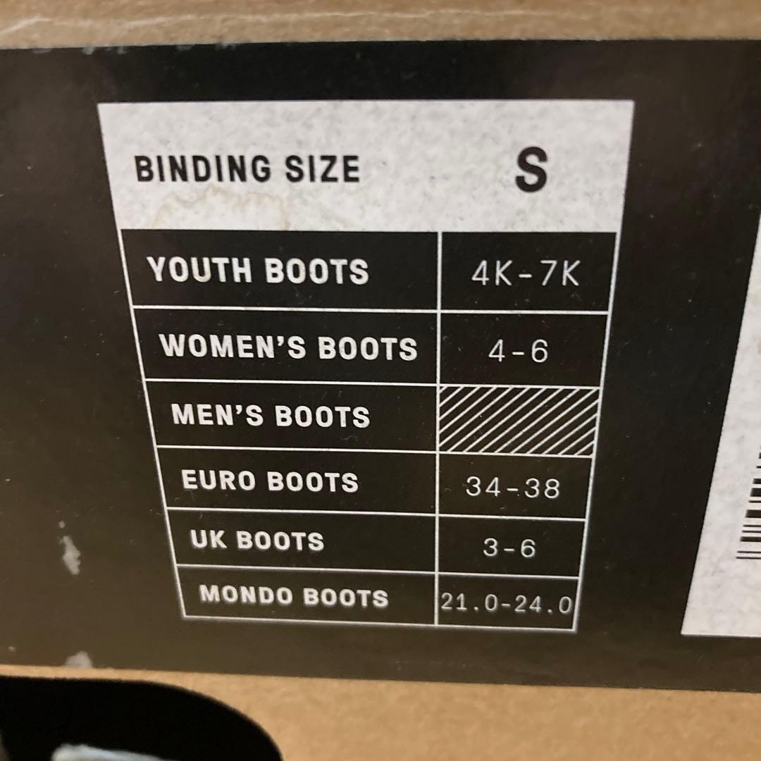 BURTON MISSION SMALLS YOUTH Sサイズビンディング