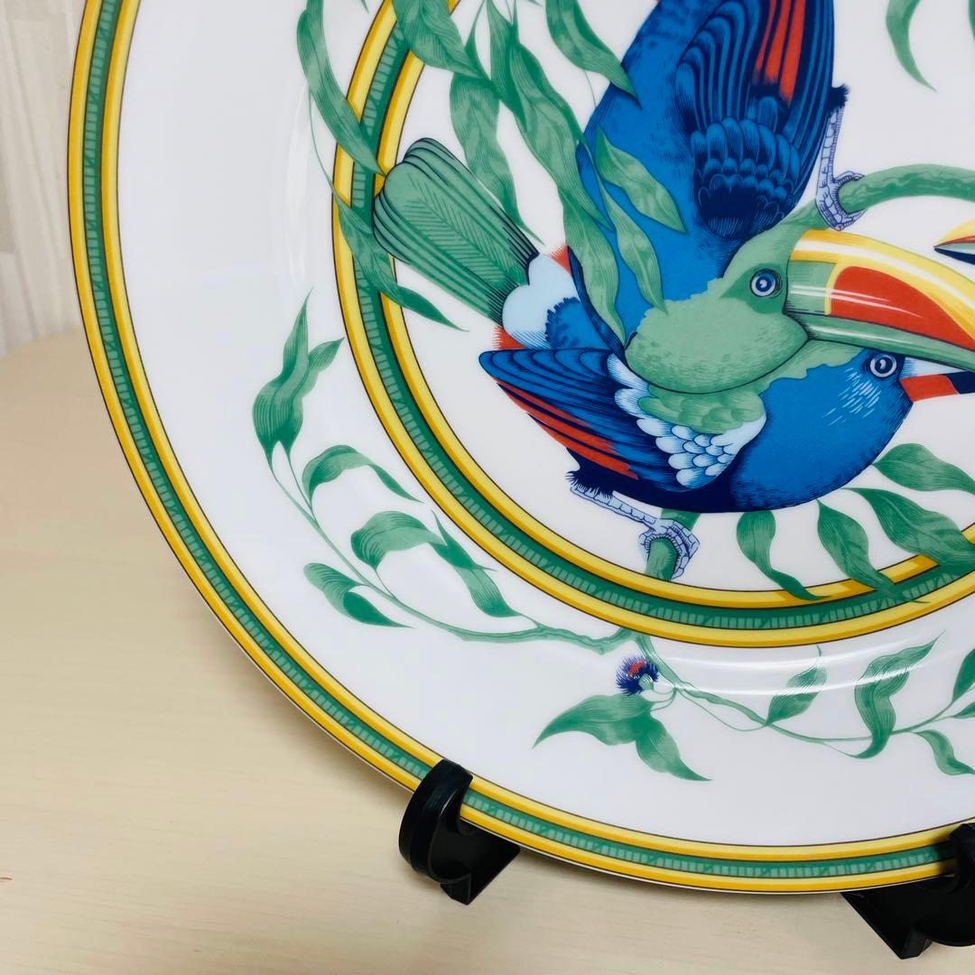 未使用 HERMES エルメス トゥカン プレート 大皿 直径 27.5cm