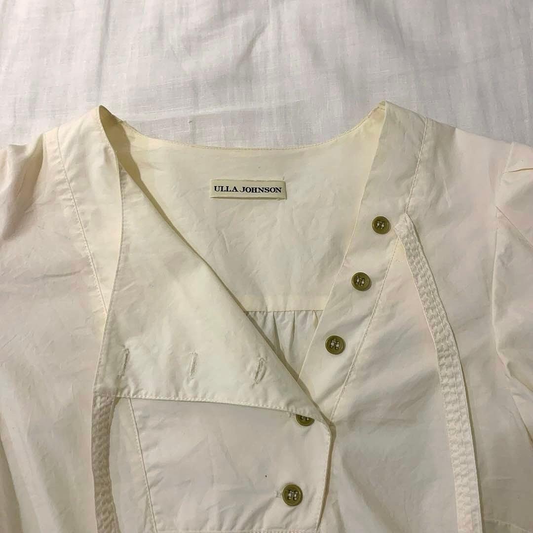 ULLA JOHNSON Elise パフスリーブブラウス