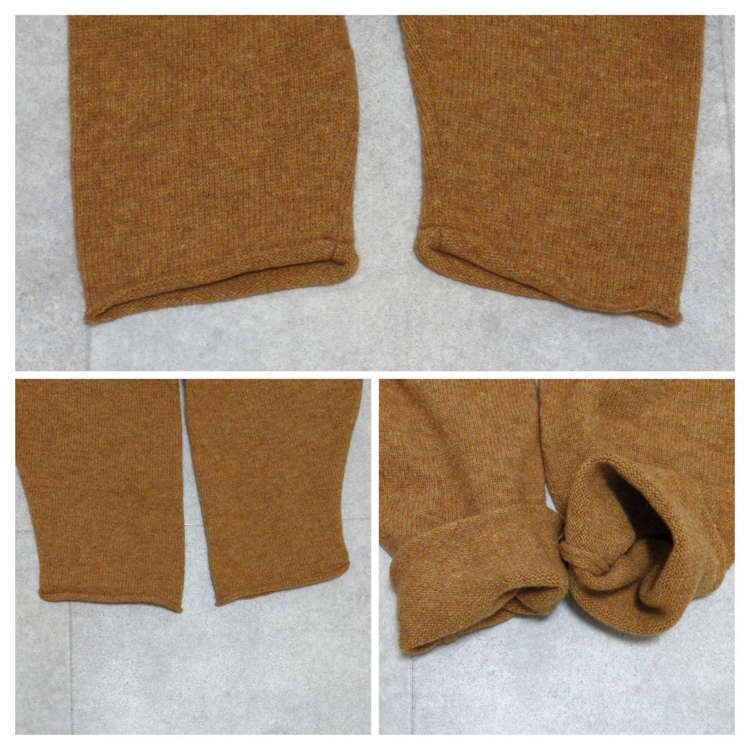 極美品✨ 慈雨 ウール100% アシンメトリーニット 変形 センソユニコ 茶