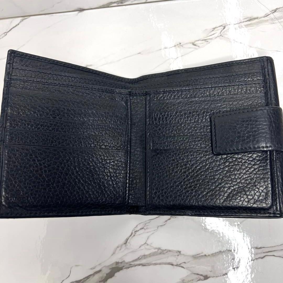 【美品】GUCCI GGマーモント ２つ折り財布