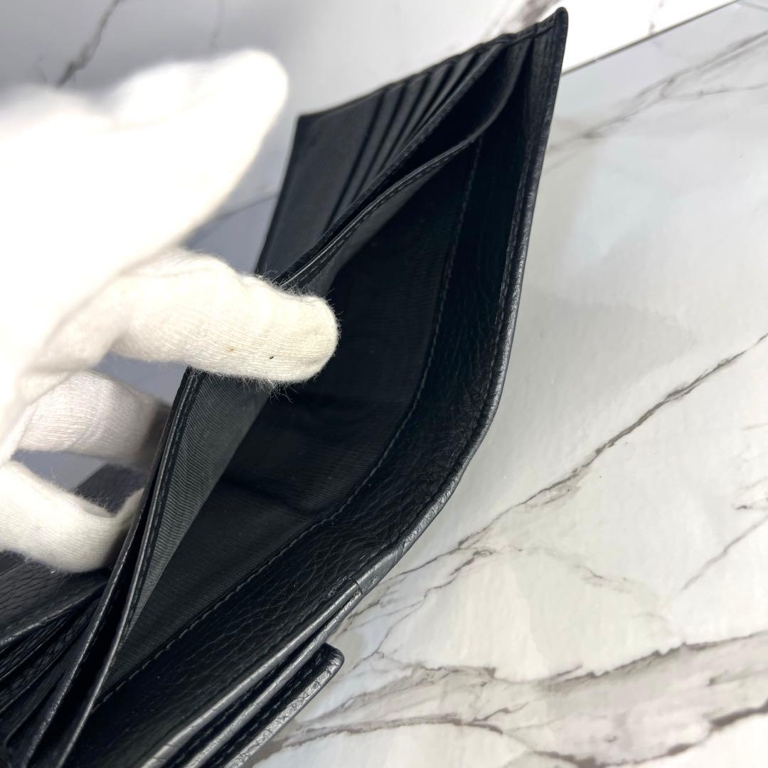 【美品】GUCCI GGマーモント ２つ折り財布
