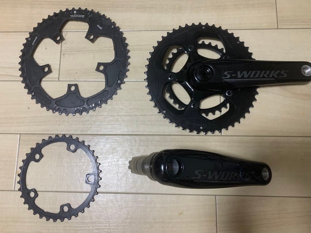 エスワークス　s works クランクセット50/34T & 52/36T
