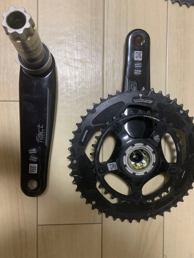エスワークス　s works クランクセット50/34T & 52/36T