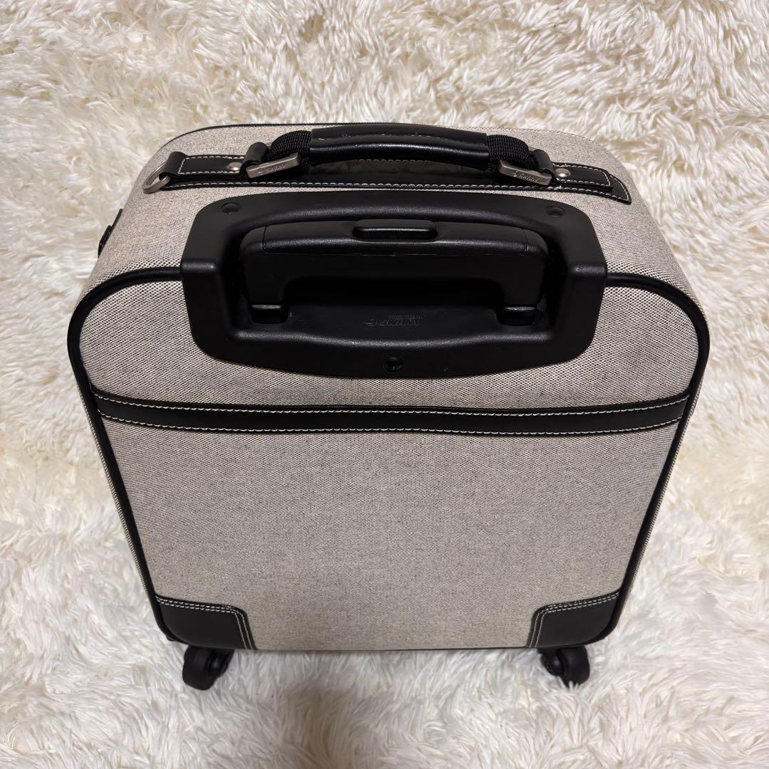 ちびささ【極美品】SWANY キャリーバッグ　キャンバス　機内持込サイズ