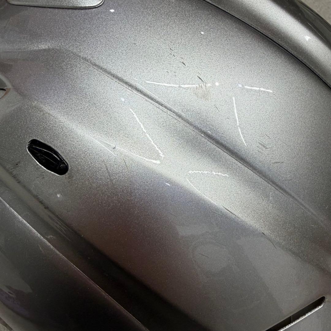 【訳アリ】アライ　フルフェイスヘルメット　ARAI RX-7 シルバーヘルメット