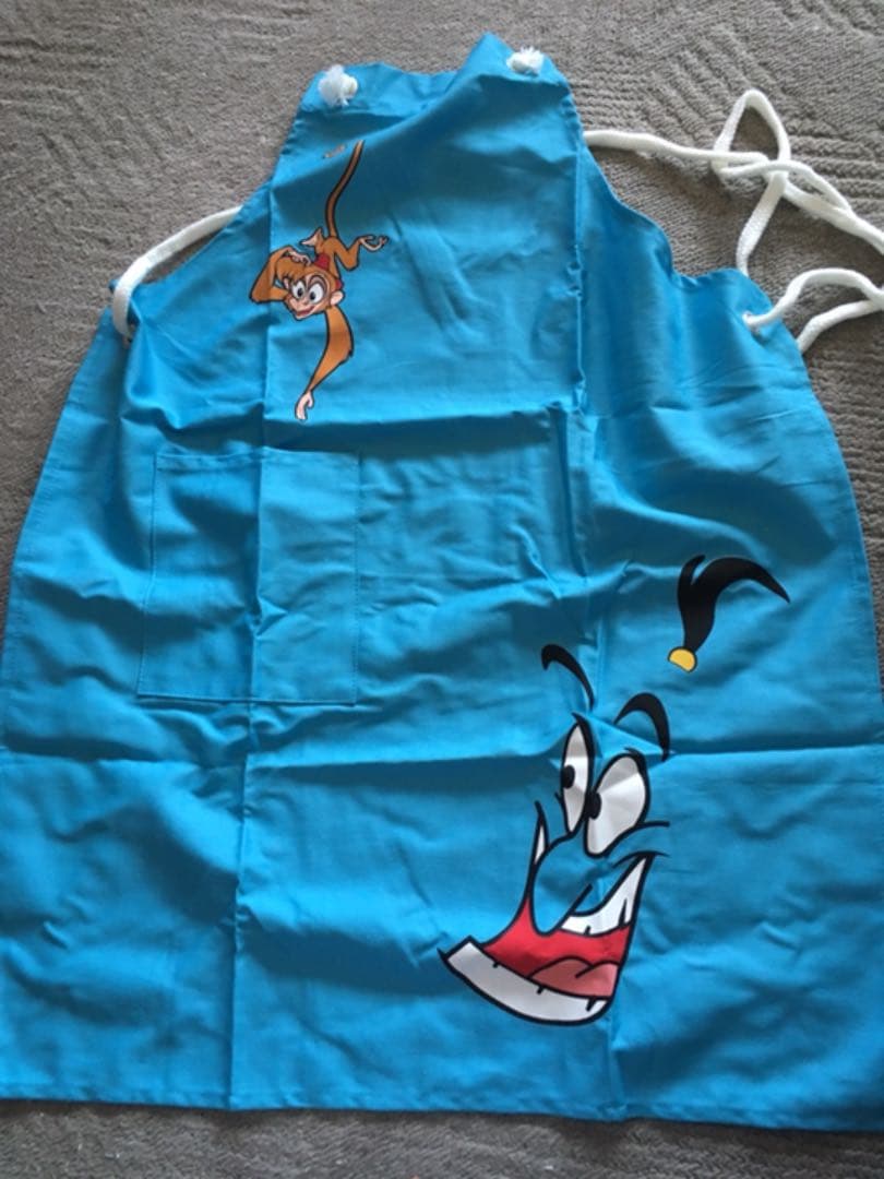 新品非売品、エプロン、ミスタードーナツ 、ディズニー、アラジン