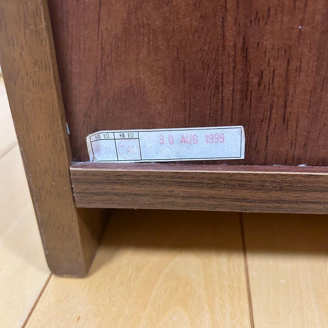 木製　ライティングビュロー　電話台　FAX台　ビューロー　サイドチェスト
