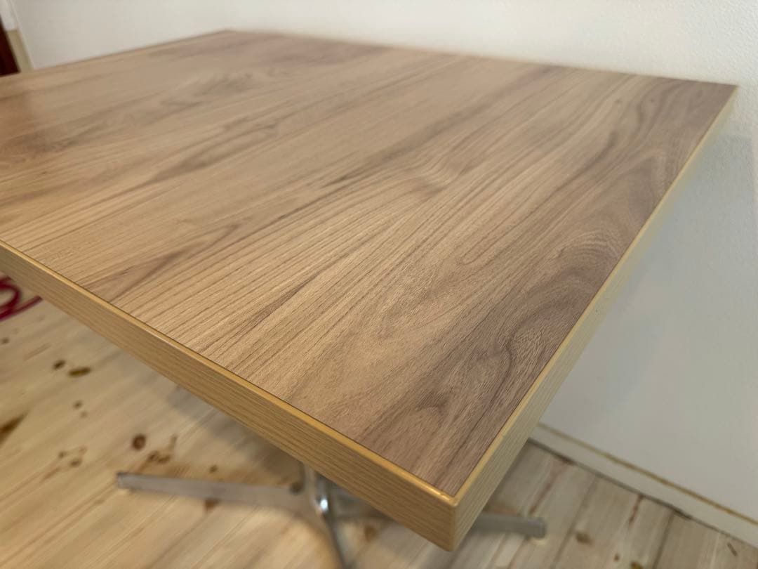 カフェ 長方形テーブル 60×80cm高さ70cm 1本脚 業務用⑤
