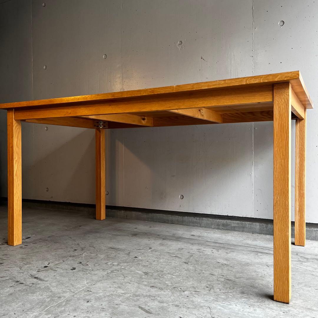 Sally★無印 無垢材ダイニングテーブル・オーク材・幅１４０ｃｍ