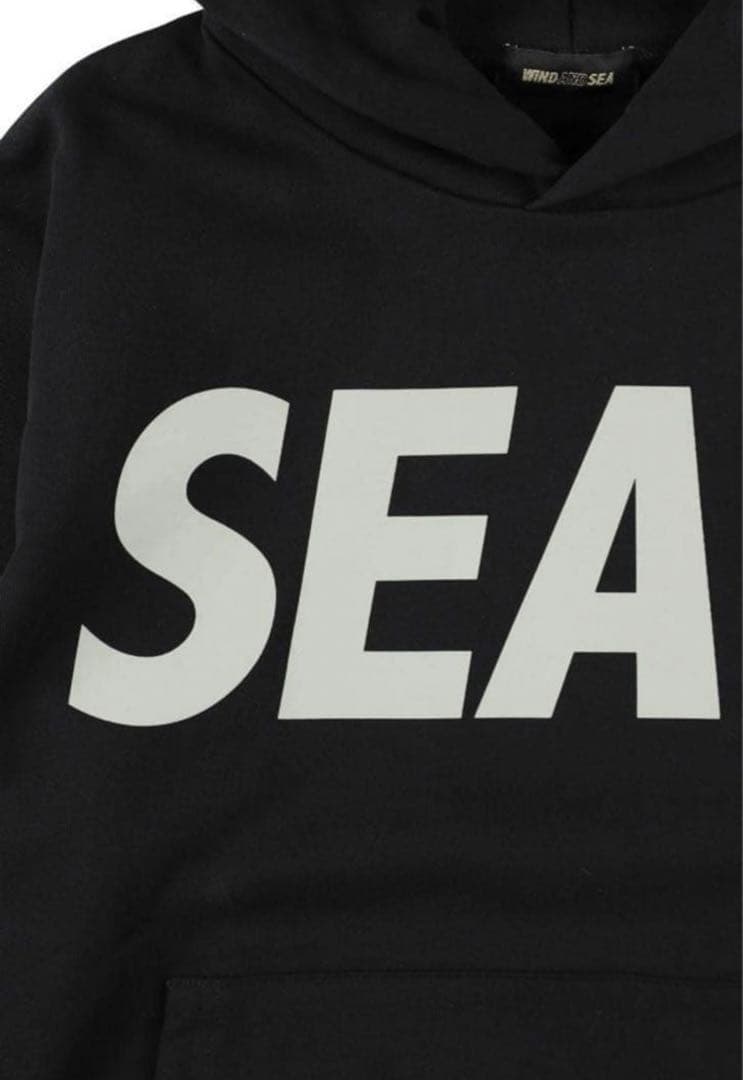 トップス WIND AND SEA Straight Hooded Sweatshirt
