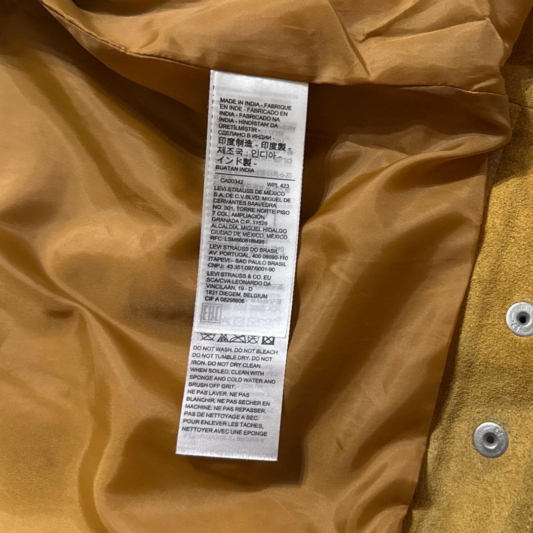 Levi's Premium スウェード トラッカージャケット 牛革