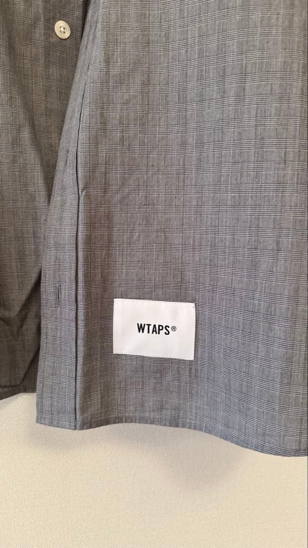 WTAPS ストライプシャツ BROADCLOTH TEXTILE サイズ03