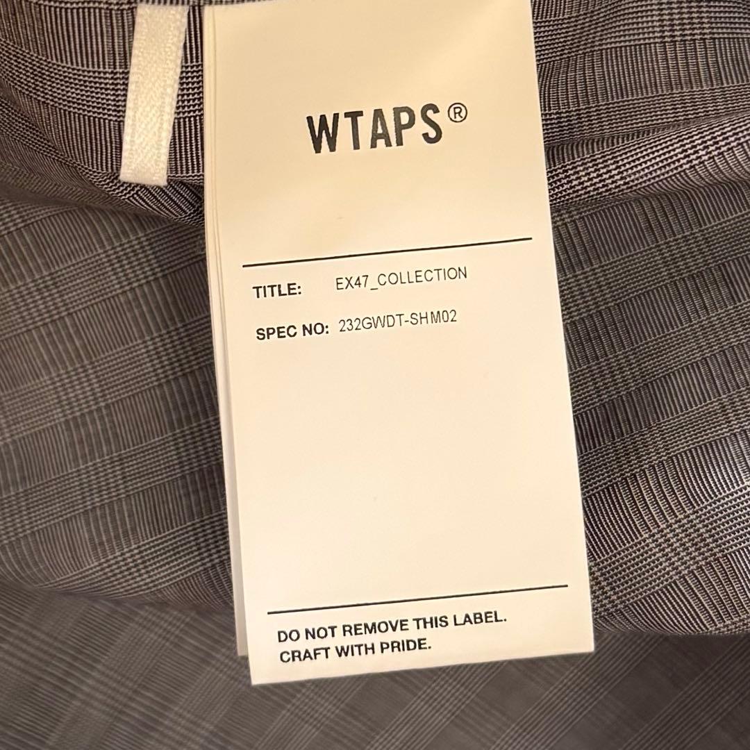 WTAPS ストライプシャツ BROADCLOTH TEXTILE サイズ03