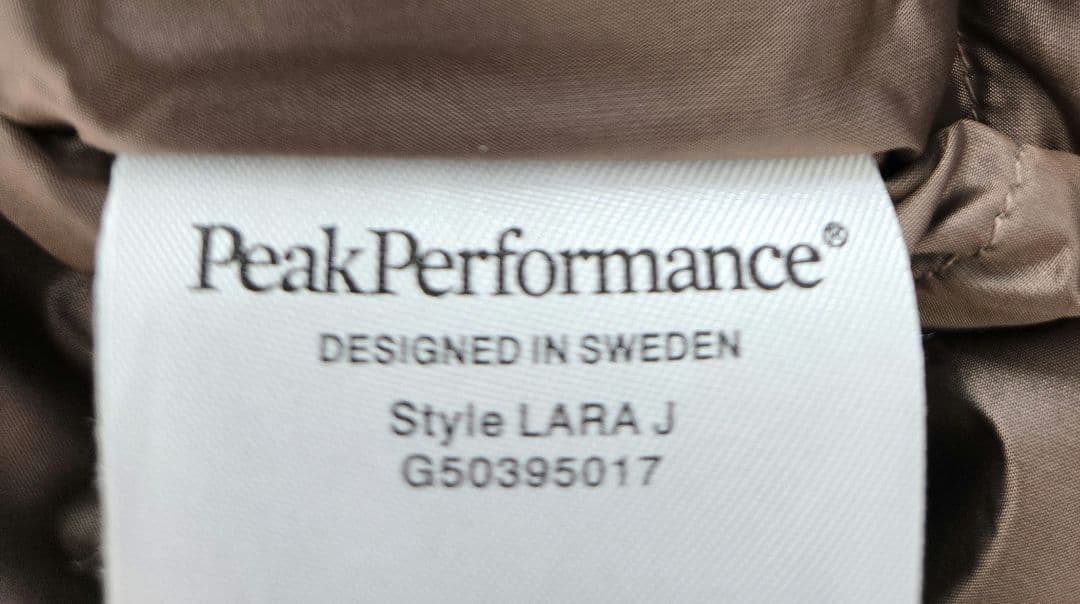 Peak Performance ダウンジャケット モッズコート　オリーブ
