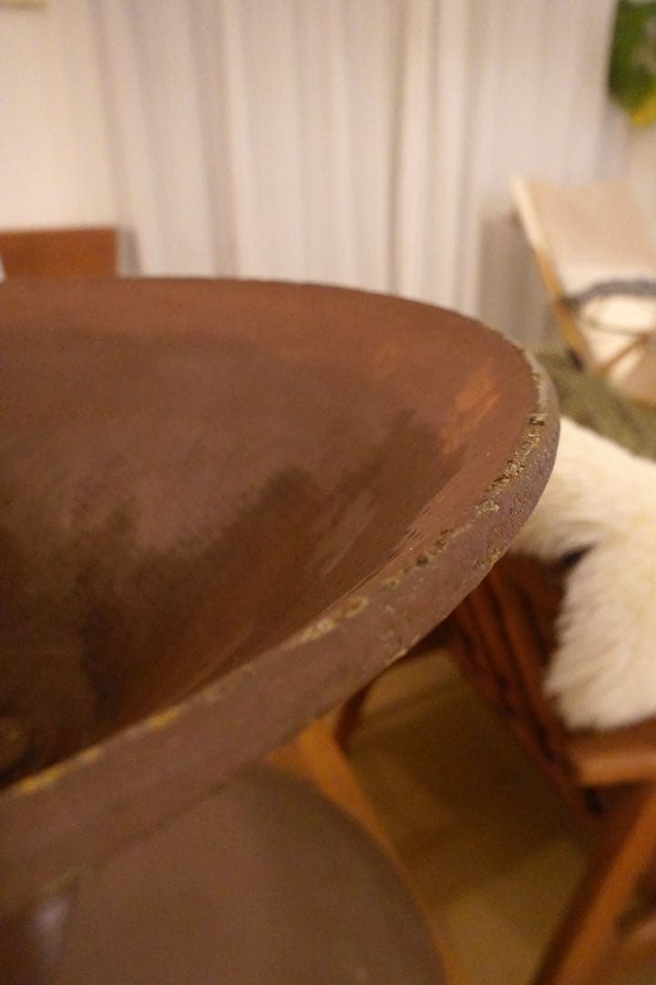 Willy Guhl planter pot プランターポット　ブラウン
