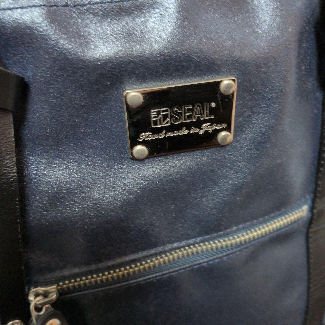 シール×森野帆布　トートバッグ　メンズ　レディース　バッグ　美品