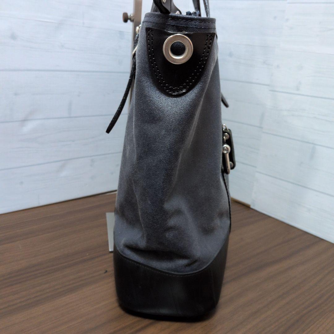 シール×森野帆布　トートバッグ　メンズ　レディース　バッグ　美品