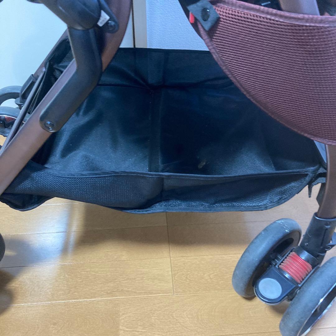 アップリカ　オプティア　プレミアム AB ベビーカー　ラセットブラウン