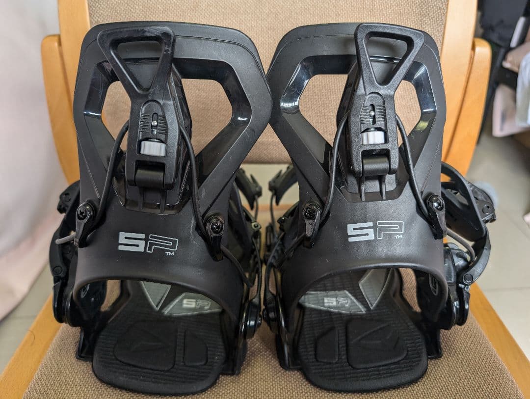 【美品】SP CORE スノーボード ビンディング ブラック