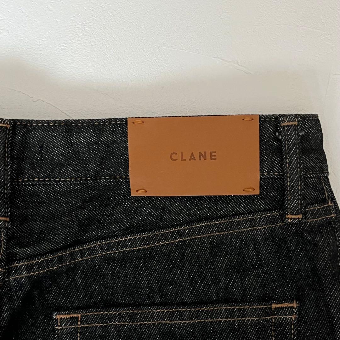 美品✨ CLANE SECOND DENIM PANTS ライトブラック