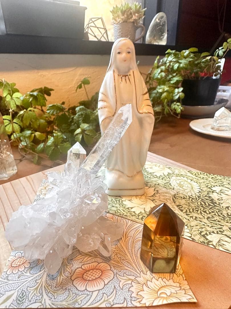 【豊かさを引き寄せる】アバンダンスクラスター＆ナチュラルシトリンポイント⭐️