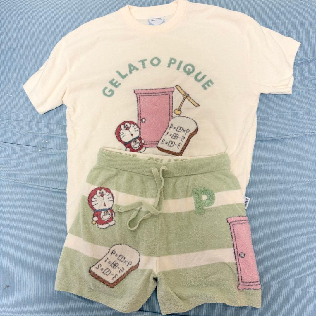 【ドラえもん】【レディース】ジャガードプルオーバー&ショートパンツセット