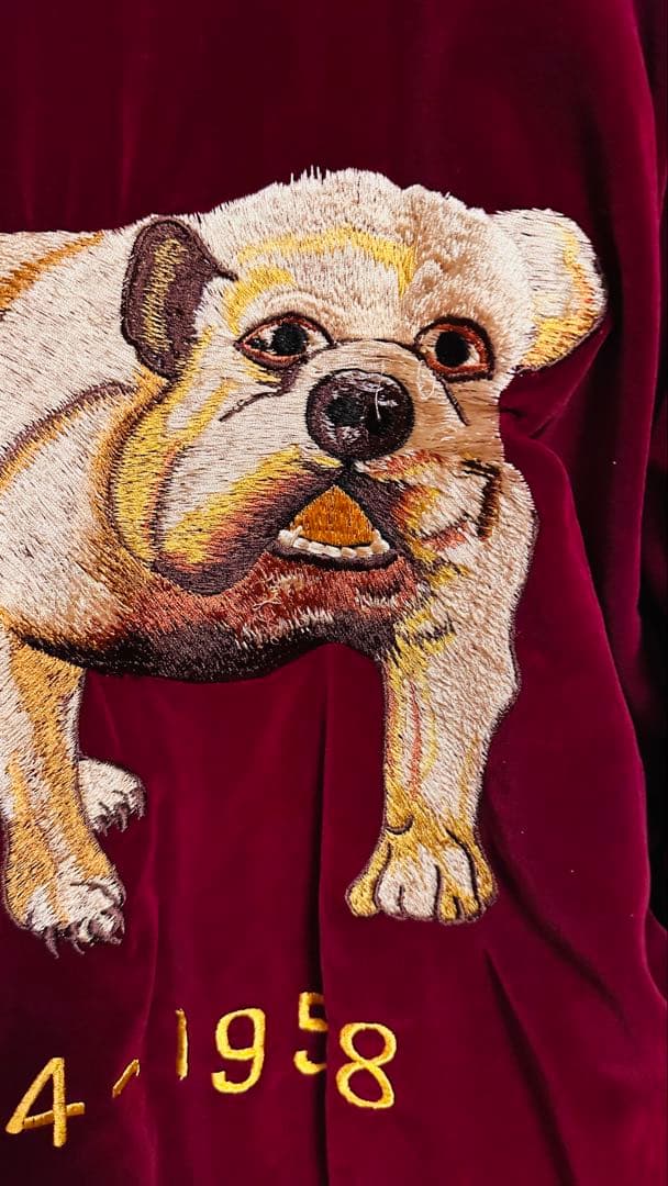 東洋エンタープライズ 港商 スカジャン ブルドッグ 別珍 ビンテージ