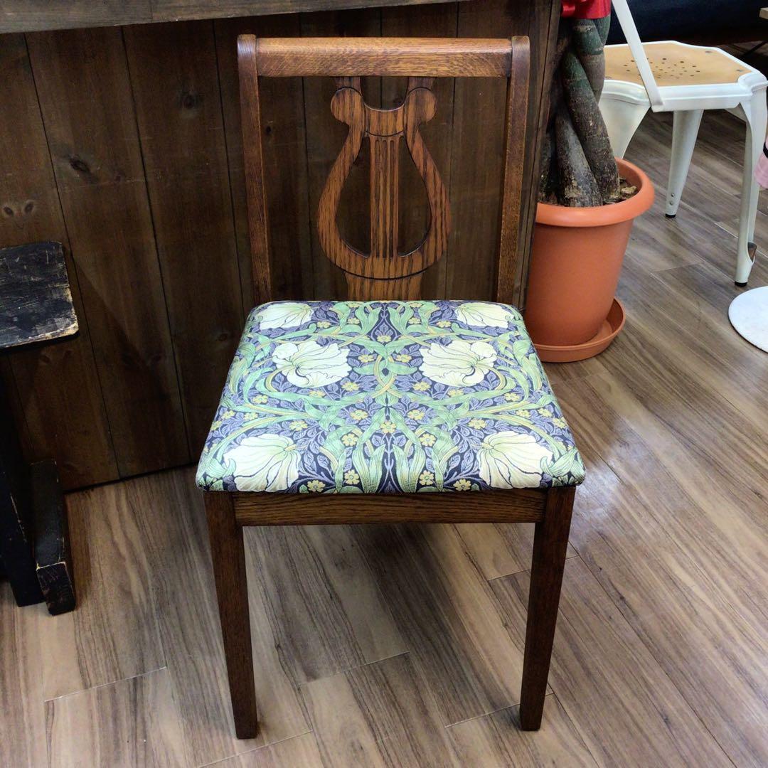 カントリーハウス ブルージュ ダイニングチェア ウィリアムモリスUSED展示品