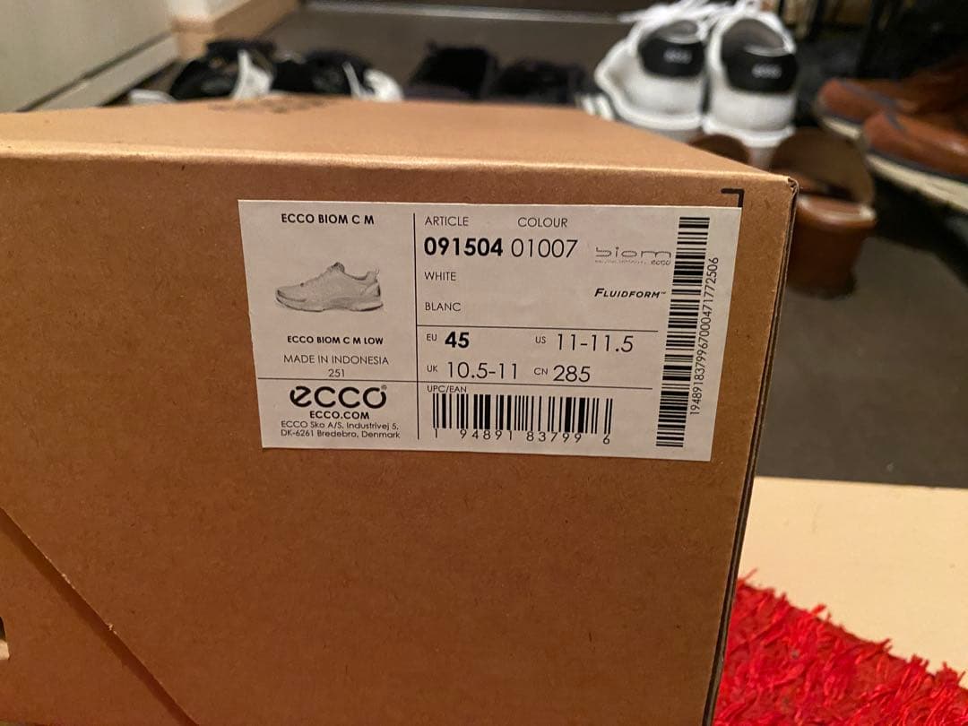 ECCO Biom C Low エコー ホワイト
