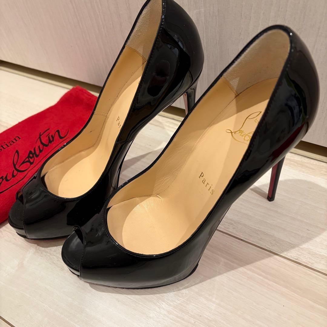 【12月限定値下げ】Christian Louboutinハイヒールオープントゥ