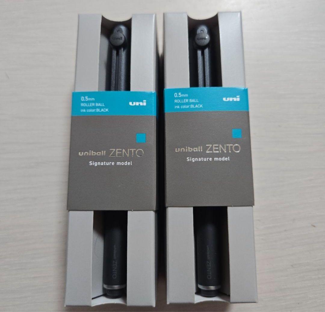 ユニボールゼント uniball ZENTO シグニチャーモデル ブラック2本