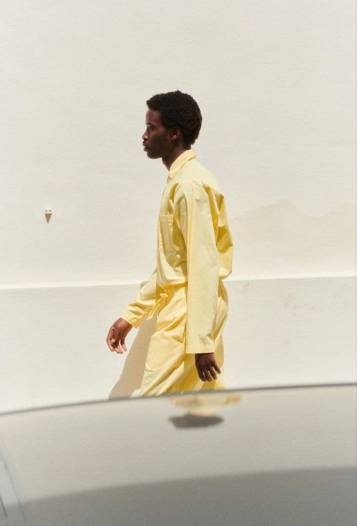 TEKLA パジャマ ユニセックス レモネード 上下セット 定価 ¥58,300